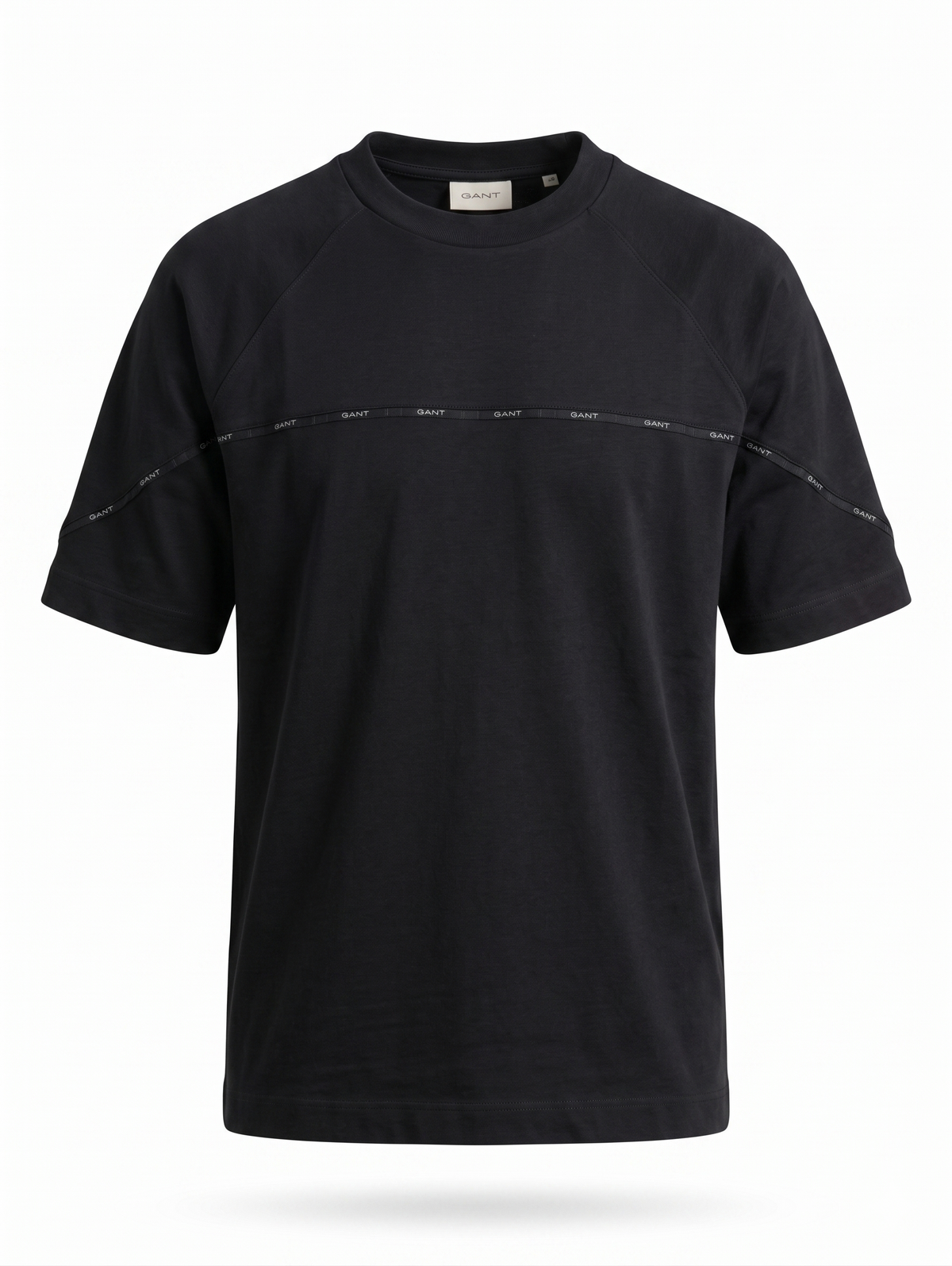 Gant Black Premium Crewneck T-Shirt