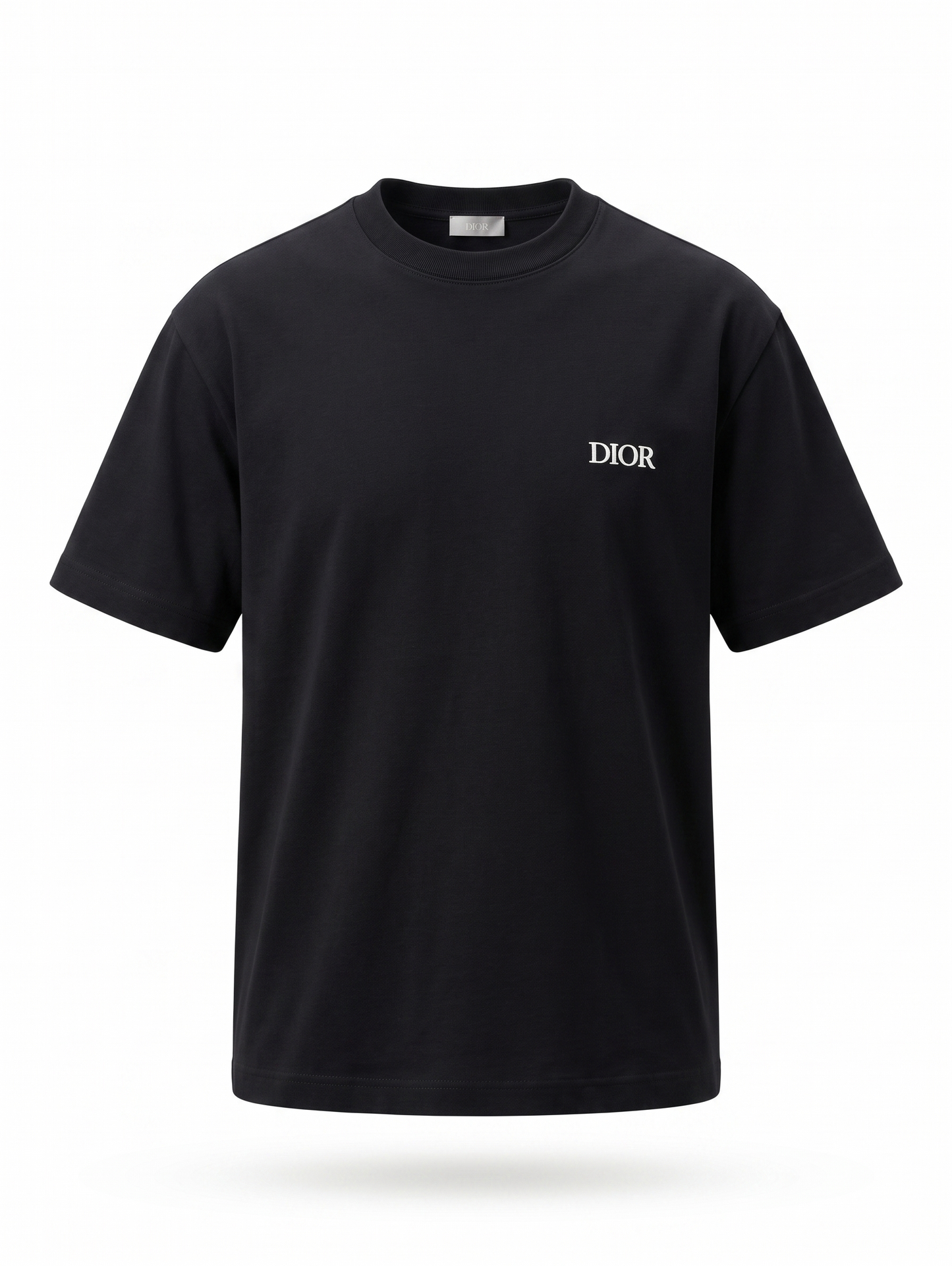 Dior Black Logo Crewneck T-Shirt
