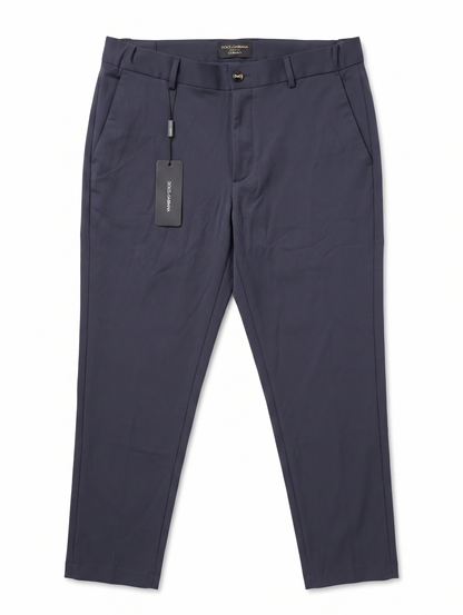Dolce & Gabbana Navy Tailored Comfort Trousers