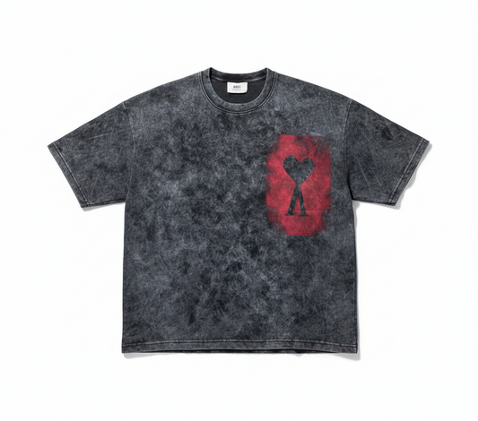 Ami Washed Graphic T-Shirt