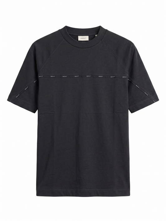 Gant Black Premium Crewneck T-Shirt