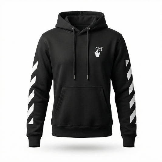 Black Hoodie (Off white)